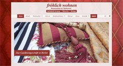 Desktop Screenshot of froehlich-wohnen.de