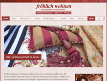 Tablet Screenshot of froehlich-wohnen.de